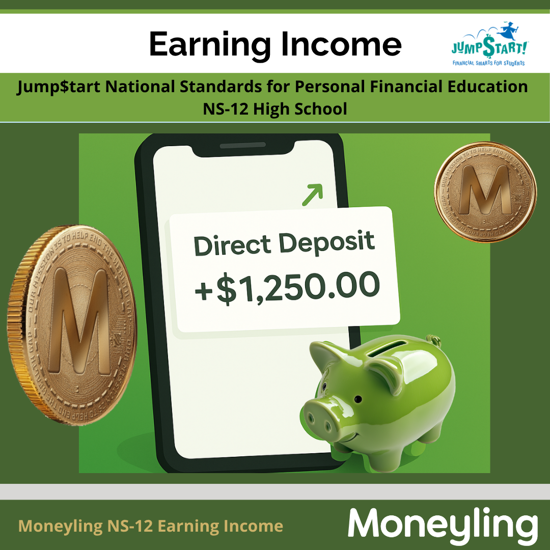 Moneyling NS-12 Earning Income Course:
